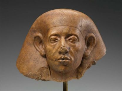 A Nobleman (The Josephson Head), ca. 1878-1841 BCE (late XII Dynasty)   possibly from Memphis,  Museum of Fine Arts, Boston, MA,   2003.244